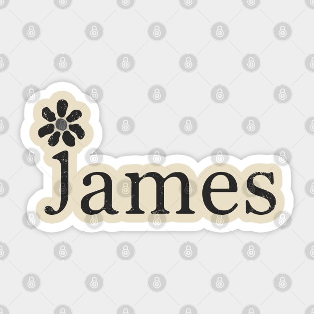 JAMES VINTAGE STYLE Sticker by KIMIDIGI